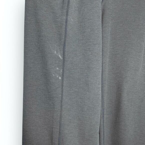 Vuori Bayview Thermal Wide Leg Pants Waffle Knit Gray Women’s Size XL - Picture 8 of 9